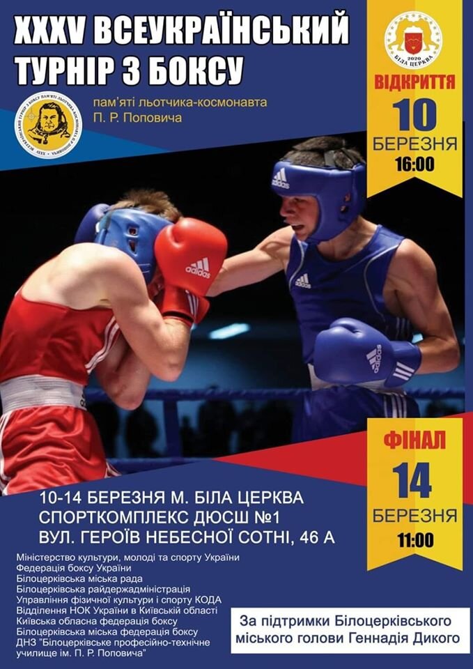 Визначились найсильніші боксери турніру пам’яті Поповича