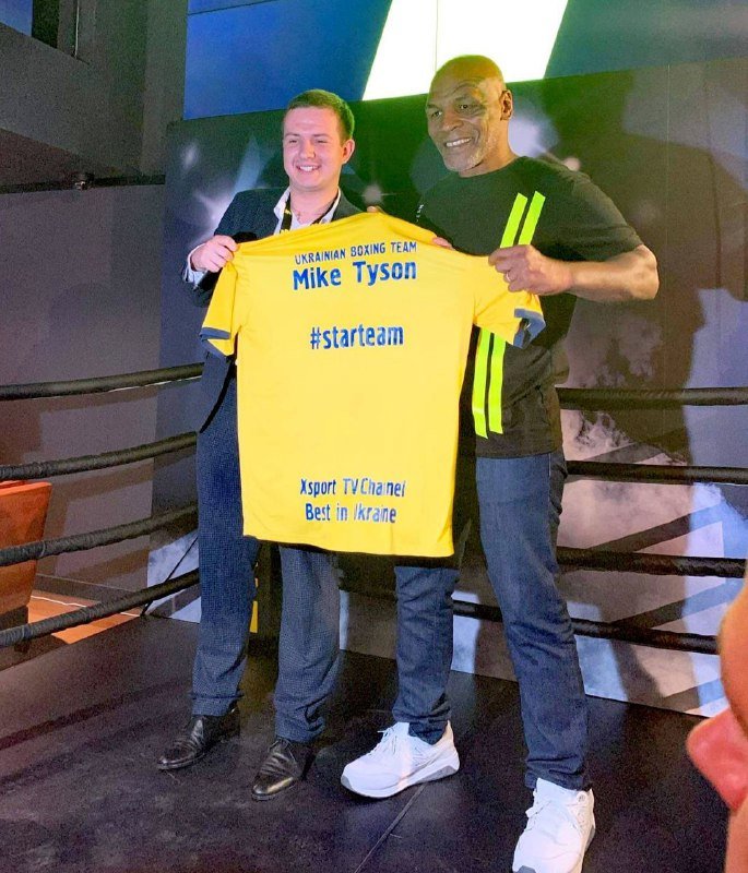 Майк Тайсон приєднався до Зіркової Команди Федерації боксу України!