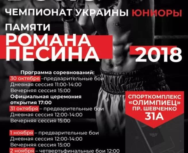 Підсумкові результати Чемпіонату України з боксу серед юніорів