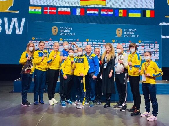 Національна жіноча збірна України завоювала сім медалей на турнірі «Cologne Boxing World Cup»