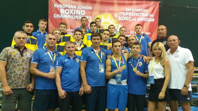Юніорська збірна України здобуває шість нагород на Чемпіонаті Європи