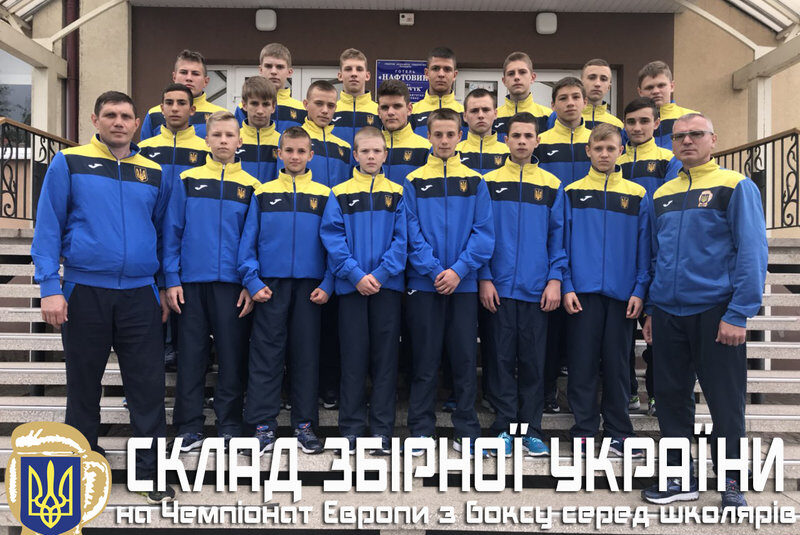 Склад збірної України на Чемпіонат Європи серед школярів