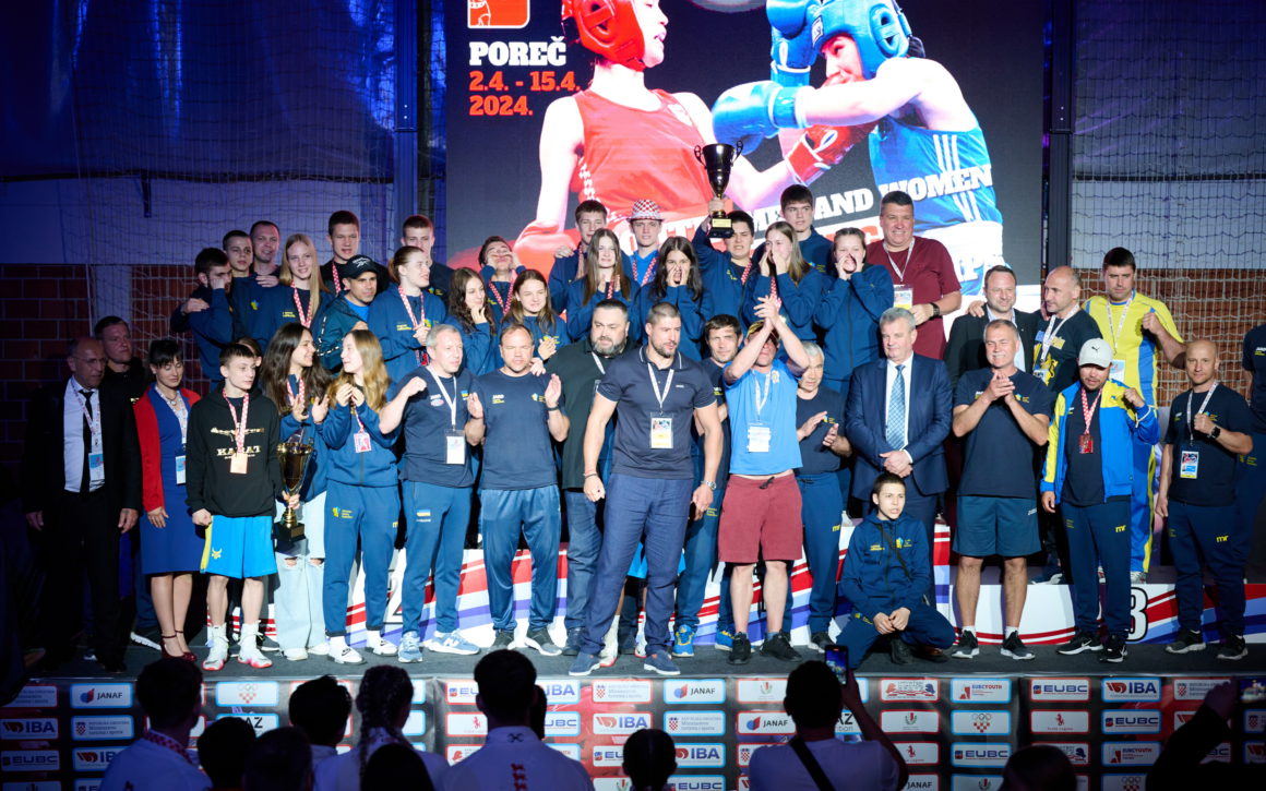Україна посіла перше загальнокомандне місце на Чемпіонаті Європи з боксу серед молоді 2024 року із загальною кількістю 22 медалі, з яких 8 «золотих», 8 «срібних» та 6 «бронзових»